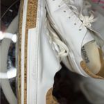 Schutz Murphy Women's White with Cork Details Platform Leather Sneakers Size 7.5 Photo 7