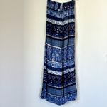 Ecote  Blue Pasadena Boho Wide Leg Flare Pants - Size: XS Photo 1