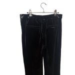 Anthropologie NWT Le Superbe Bianca Embellished Velvet Flare Pants Black Studded Size‎ 6 Photo 7