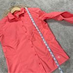 Mountain Hardwear  Canyon Long Sleeve Button Down Shirt Roll Up Sleeve Orange 8 Photo 12