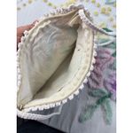 Source Unknown Vintage Boho Macrame Shoulder Bag Cream Crochet Clutch Small Purse Photo 4