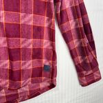 VTG 1948 Red & Pink Plaid Chore Fleece Jacket Full Photo 2