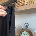 Talbots Chatham Curvy Black Ankle Straight Leg Mid-Rise Black Woven Dress Pant 4 Photo 3