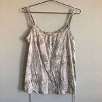 Abercrombie & Fitch Grey with Floral Print Tank. Size Medium Photo 2