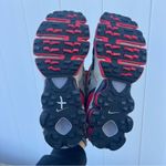 Nike Y2K Shox Red Gray Leather Running Shoes 313812-561 Women’s 8 Photo 4