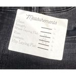 ZARA  Mid Rise Skinny Fit Stretch Jean 5 Pocket Zip Fly 32 Black Washed #3057 Photo 8