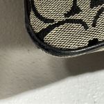 Coach  Signature Crossbody Bag Canvas Gray/Black  Authentic 6016 Photo 6