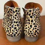 Eric Michael  Lynx Women's Boots Tan Animal Print Leather Upper Size 36 US Size 7 Photo 5