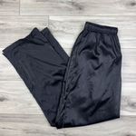 SKIMS  Sporty Satin Straight‎ Leg Pull On Lounge Pant Black Size M Photo 3