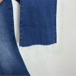 Mother Denim The Crusier Sneak Fray Flared Leg Jean In Hike Hike Baby size 25 Blue Photo 4