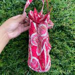 Vera Bradley Vera Bradly Retired Red Pink Paisley Double Strap Triple Compartment purse Photo 1
