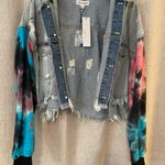 Dance & Marvel | Tie Dye Denim Jacket | L Photo 0