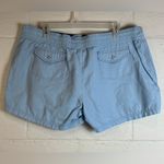 Nike Vintage Y2K Woman’s Blue Casual Lightweight Summer Shorts Size XL (16-18) Photo 3