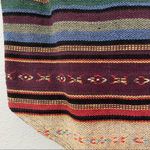 Laura Ashley Vintage Jane Ashley Southwestern Knit Vest Womens L Cotton Western Cowgirl Aztec Photo 1