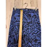 Urban Outfitters  Bryn Pull On Flare Pants Blue And Black Swirl Print size XS Photo 4