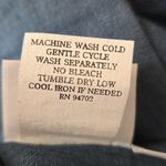 Hit Cotton Marc Ware Dark Blue Linen Button Down Cardigan Top Photo 8