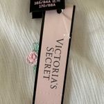 Victoria's Secret NWT White Sheer Long Floral Embroidered Robe, Sz XS/S Photo 9