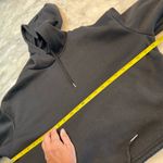 SheIn PETITE Solid Drawstring Hem Drop Shoulder Hoodie Photo 10