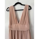 Lulus Heavenly Hues Blush Maxi Dress Size Large Photo 5