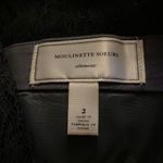 Moulinette Soeurs  Canopy Shadow Black Lace Dress Size 2 Photo 4