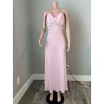 D'ELEGANCE LINGERIE Slip PINK SPAGETTI MEDIUM MAXI FLORAL LACE LIGHTWEIGHT#95 Photo 8