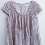 Anthropologie  Crushed Mini Short Sleeve Dress Photo 2