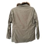 frame denim FRAME Faux Fur Lined Military Style Jacket Sz Small Photo 2