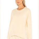 Sundry  Women's Soft Cream Crew Neck Sweater Photo 0