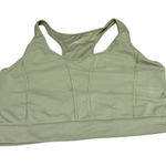 Nine West Active Sports Bra Womens Large Sage Green Workout Fitness Top large Photo 0