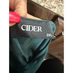 Cider Women's Teal Cowl Neck Tank Top Plus Size XXL Photo 6