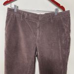 Brunello Cucinelli  chocolate velvet mid rise trousers sz 10 Photo 5