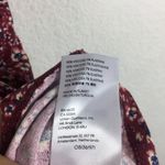 Free People Sweet Talker Lace Mini Dress Size XS Burgundy Floral 90s Grunge Boho Photo 5