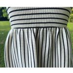 dRA Los Angeles Beau Striped Maxi Dress Size Small NWT Has Pockets! $140 Retail White Photo 1