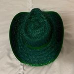 Bundle set of 10 vintage Child's STRAW COWBOY Western HAT Dress Up Prop Photo 7