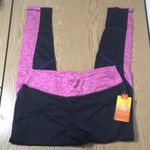 Tek Gear B85 New Womens Leggings Warm Tek Performance Fleece Black Size Medium Photo 2