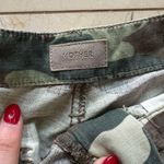 MOTHER Like New Camo Jogger Trouser Jeans with Stripe Sz 24 Green Photo 2