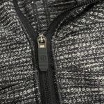 Lululemon black and white  quarter zip jacket size 8 Photo 2