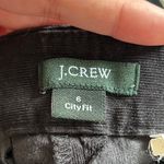J.Crew 🦋  City Fit Black Corduroy Boot Cut Pants Office Trousers Size 6 Spring Photo 1