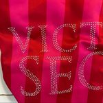 Victoria's Secret Victoria’s Secret Red and Pink Satin Tote Bag. Photo 2