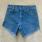 Levi's Vintage 70s high rise Levi Strauss orange tag 716 0617 student shorts in size 29 Photo 0