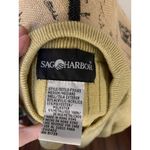Sag Harbor (C-88) San harbor short sleeves womens top size M gold color Photo 5