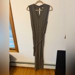 Matilda Jane  Sleeveless Olive Green Jumpsuit (Size M) NWT Photo 1