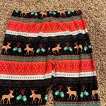 SO Reindeer Christmas Holiday Mid Rise Leggings Photo 6