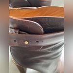 Chloé Chloe Chocolate  Italian Leather Heeled Boots size 7.5 us Photo 6