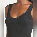 Halogen  Tank Top XL Black Ribbed Sweater Shirt NEW Classic Preppy Career Photo 6
