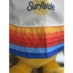 SURFSIDE Blue/Sunset Stripe Reversible Bucket Sun Hat Unisex Adult One Size Photo 4