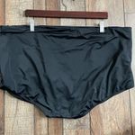 NWT Avenue Womens Swim Bikini Bottom Black Ruched Skirted Front Plus Size 26 Photo 2