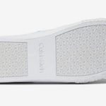 Calvin Klein NEW Clairen Logo White, Black, Violet & Blue Slip-on Sneakers Shoes Photo 3