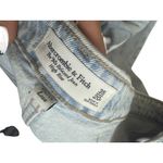 Abercrombie & Fitch Curve Love Light Wash Distressed High Rise 90s Relaxed Jeans Photo 8