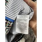 J.Crew $248 Lady Metallic Multi Color Tweed Jacket Size 12 Photo 5